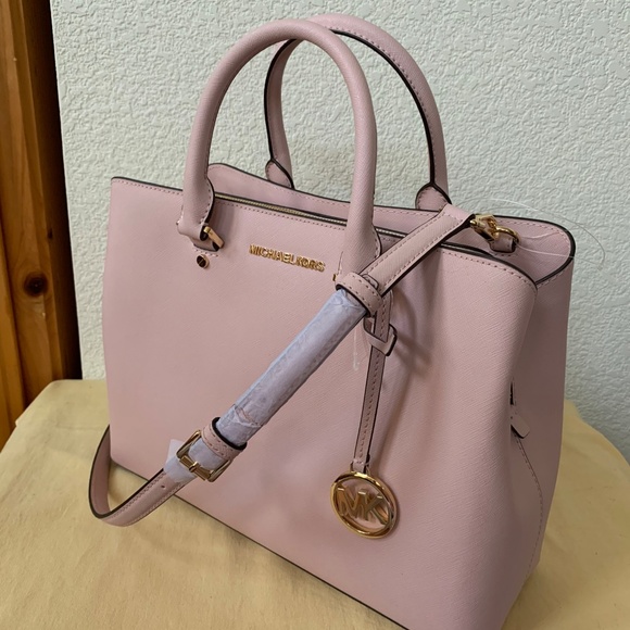 NWT Michael Kors Savannah Large Satchel - Picture 2 of 8